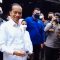 Presiden Joko Widodo (Jokowi) menjajal mainan