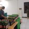 Ratusan botol miras dan pasangan bukan suami istri saat diamankan di mako satpol pp Kabupaten Sukabumi.