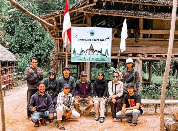 Saat Mengunjungi Sekolah Alam Desa Toro Kulawi Kabupaten Sigi Sulawesi Tengah. (Foto : DOk Firdan)