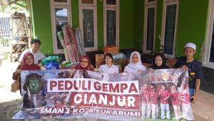 SMAN 3 Sukabumi Peduli Gempa Cianjur