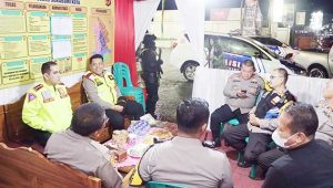 Jaga Kondusifitas di Kota Sukabumi, Petugas Gabungan Siaga di 14 Posko