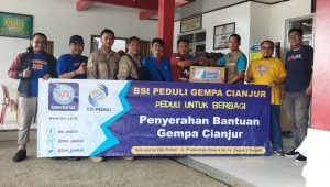BSI Peduli Salurkan Bantuan untuk Korban Gempa Cianjur