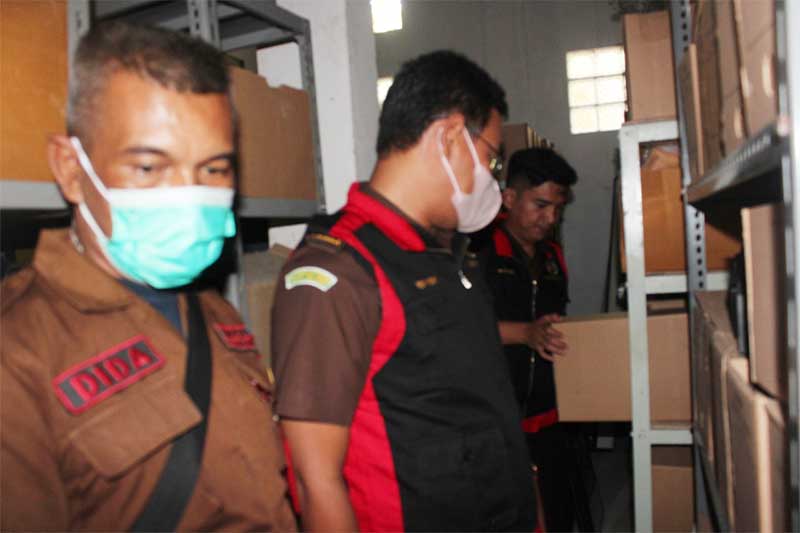 Tim Penyidik Pidana Khusus Kejaksaan Negeri Kabupaten Sukabumi