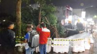 Longsor di Kota Sukabumi, Warung di Jalan Sudirman Ambruk