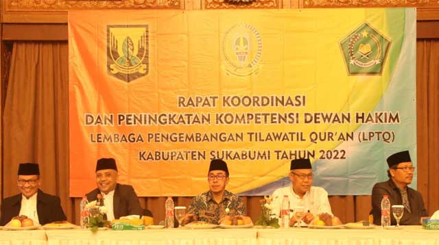 Rakorda Dewan Hakim LPTQ Kabupaten Sukabumi