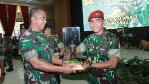 Batalyon 33 Grup 3 Kopassus Berhasil Menjuarai Lomba Penulisan Buku Sejarah Infanteri