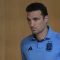 Pelatih timnas Argentina Lionel Scaloni saat