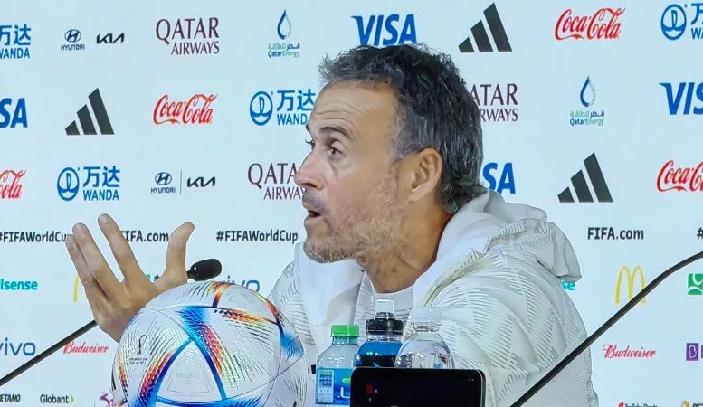 Pelatih tim nasional Spanyol Luis Enrique