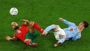 Permalukan Spanyol, Maroko ke Perempat Final