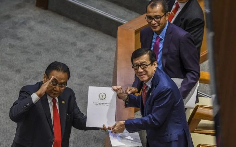 Menteri Hukum dan Hak Asasi Manusia