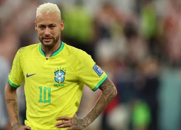 Reaksi Neymar saat Timnas Brazil