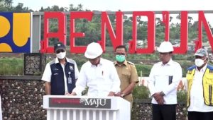 Cegah Banjir, Jokowi Resmikan Bendungan Ciawi dan Sukamahi Bogor