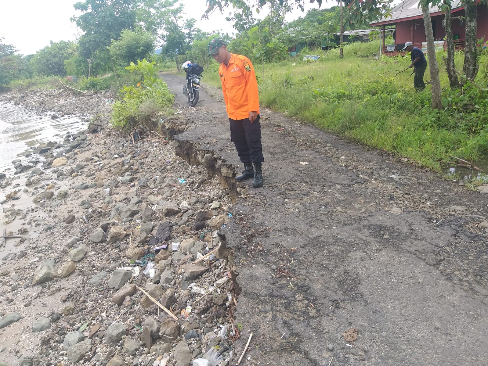 Petugas Penanggulangan Bencana Kecamatan (P2BK) Kecamatan Ciemas