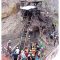 Proses evakuasi para pekerja tambang batu bara di Sawahlunto,