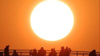 Matahari terbit pertama tahun 2023