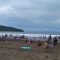 Suasana di Pantai Pangandaran