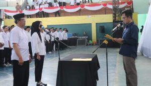 KPU Kabupaten Sukabumi Lantik 1.158 Anggota PPS