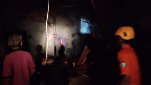 Tahun Baru, Pabrik Palet di Cicurug Sukabumi Terbakar