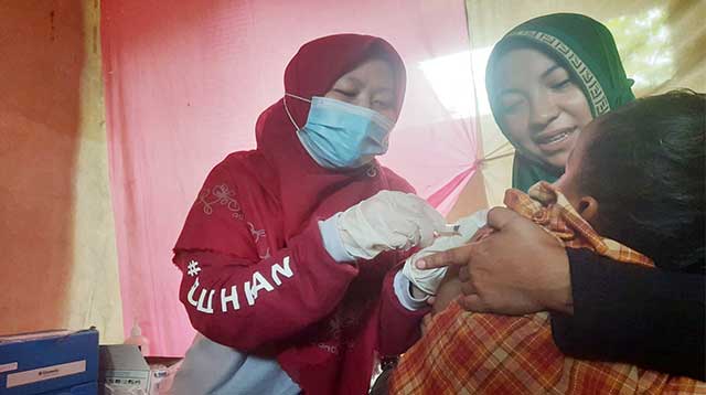 Imunisasi Campak Kota Sukabumi