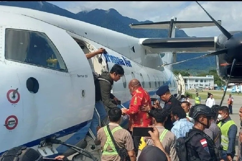 Tersangka Gubernur Papua, Lukas Enembe