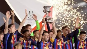 Tumbangkan Real Madrid 3-1, Barcelona Juara Piala Super Spanyol 2023