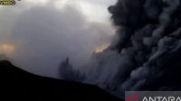 Kondisi erupsi Gunung Marapi
