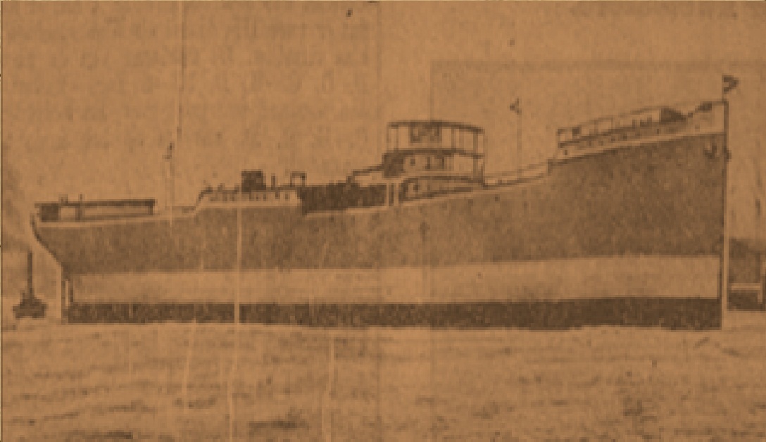 Kapal s.s. Soekaboemi (Haagsche courant, 23-10-1922)