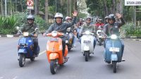Wali Kota Sukabumi Apresiasi 29Th Anniversary Vespa Antique Club Indonesia