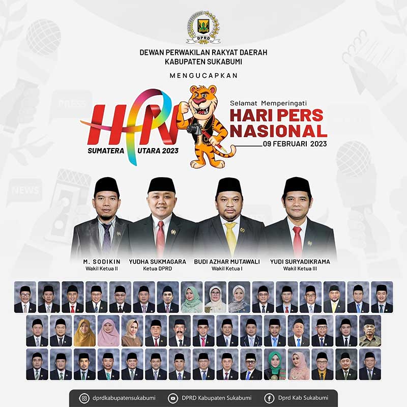 DPRD Kabupaten Sukabumi Hari Pers Nasional