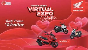 Promo Hingga 5 Jutaan di Honda Jabar Virtual Expo Edisi Valentine