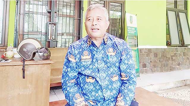 Kepala Kadis DLH kota Sukabumi, Asep Irawan