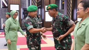 Puluhan Perwira Tinggi TNI AD Naik Pangkat