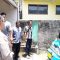 Petugas Polsek Cikembar, Polres Sukabumi, saat olah TKP