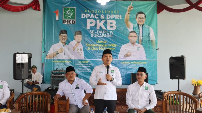 Sekretaris Lembaga Pemenangan Partai (LPP) Dewan Pimpinam Pusat (DPP) PKB, Sekaligus sebagai calon Anggota Dewan Perwakilan Rakyat (DPR) RI dapil Sukabumi, Zainul Munasichin