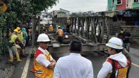 Berita Terkini Jembatan Cikereteg Bogor, Pembangunan Sementara Selesai Pekan Depan