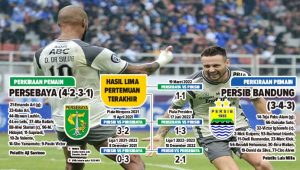 TAK GENTAR, Persebaya vs Persib Bandung