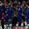 Pemain Chelsea merayakan gol