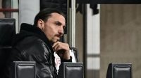 Penyerang AC Milan Zlatan Ibrahimovic
