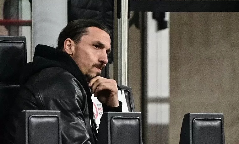 Penyerang AC Milan Zlatan Ibrahimovic