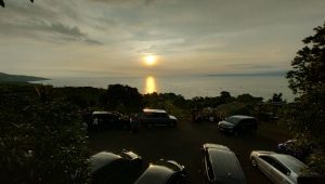 Asyiknya Ngabuburit Diatas Bukit POB Cibeas Simpenan Sukabumi, Nimati Suasana Samudra Hindia