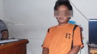 Andri Sobari alias Emon yang bebas dari penjara atas kasus sodomi 120 anak di Sukabumi,