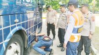 Polres Kota Sukabumi dan Dishub Gelar Ramp Check, Pastikan Armada Laik Jalan