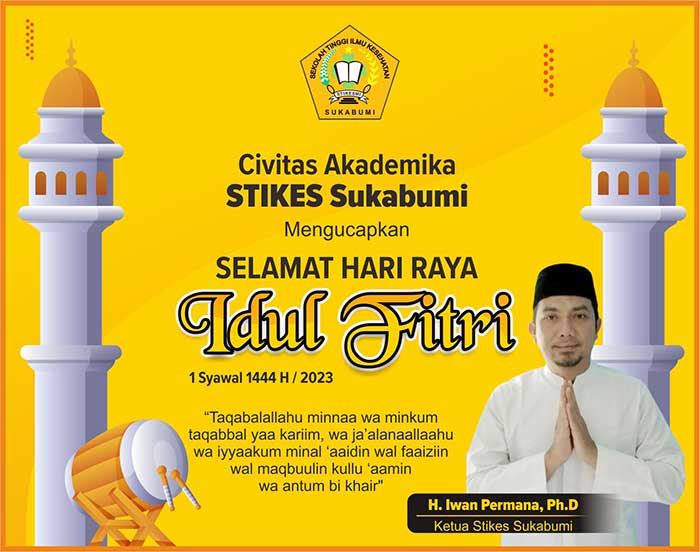 STIKES Sukabumi Mengucapkan Selamat Hari Raya Idul Fitri 1444H
