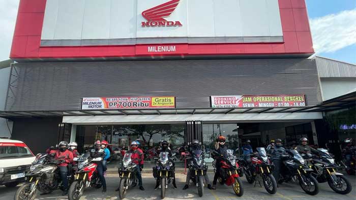 komunitas Honda CB150X Depok Raya