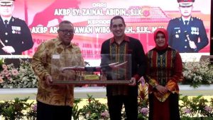Bupati Sukabumi  Hadiri Pisah Sambut Kapolres Sukabumi Kota