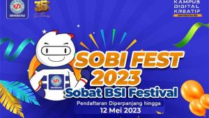 Pendaftaran Sobi Fest 2023 Diperpanjang, Kesempatan Bagi Kamu Untuk Eksplore Kreatifitas