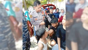 Laka Laut Lagi, Dua Pelajar Hilang Digulung Ombak Pantai Batu Bentang Palabuhanratu Sukabumi