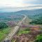 Operasional di Jalan Tol Cileunyi-Sumedang-Dawuan (Cisumdawu) menuju arah Cipali, saat digunakan sebag