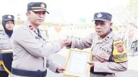 Tiga Anggota Polres Kota Sukabumi Berprestasi Diganjar Penghargaan