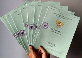 Ilustrasi sertifikat tanah-Ist-Jambiindependent.disway.id